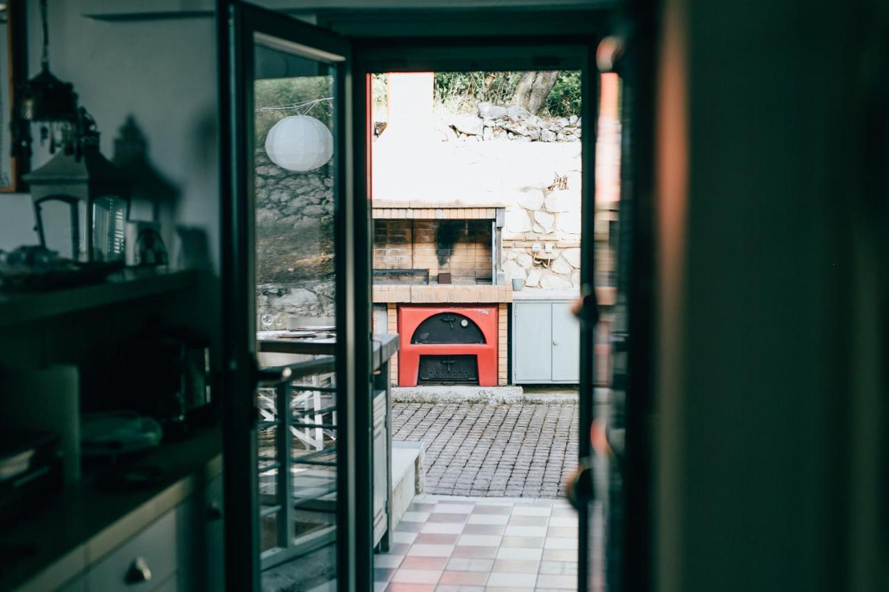 Villa La Casa Rossa Áyios Nikítas Esterno foto