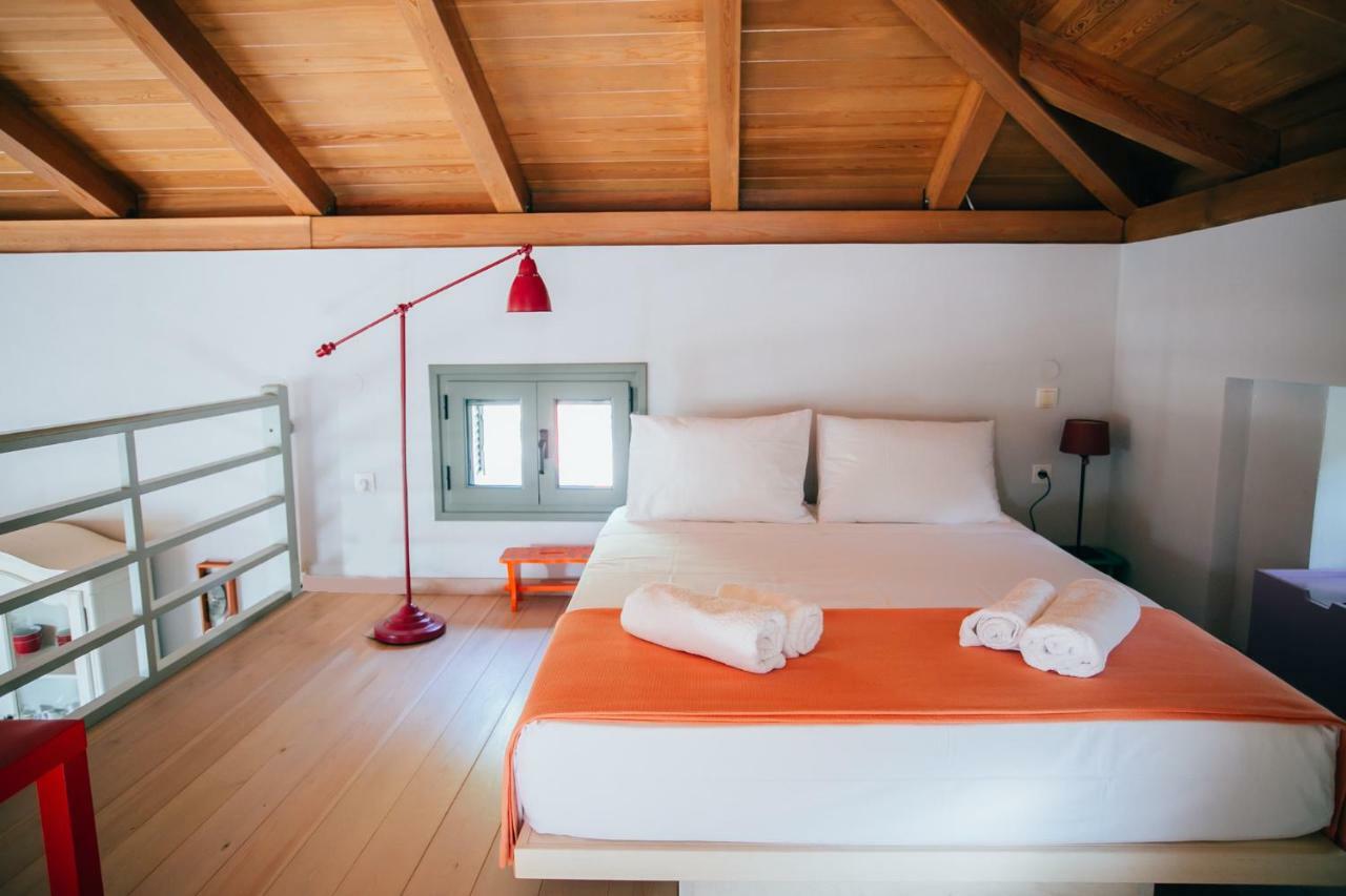 Villa La Casa Rossa Áyios Nikítas Esterno foto