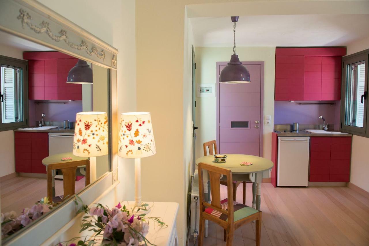 Villa La Casa Rossa Áyios Nikítas Esterno foto